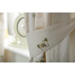 Country Dream Bluebell Meadow Lined Curtains with Tie Backs